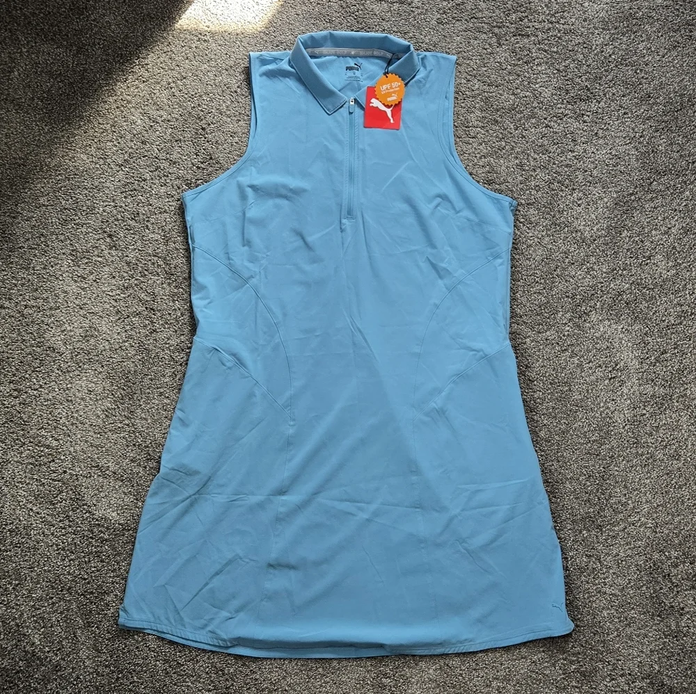 Puma Women's Cruise Golf Dress WITH shorts NEW size XL - Picture 3 of 15